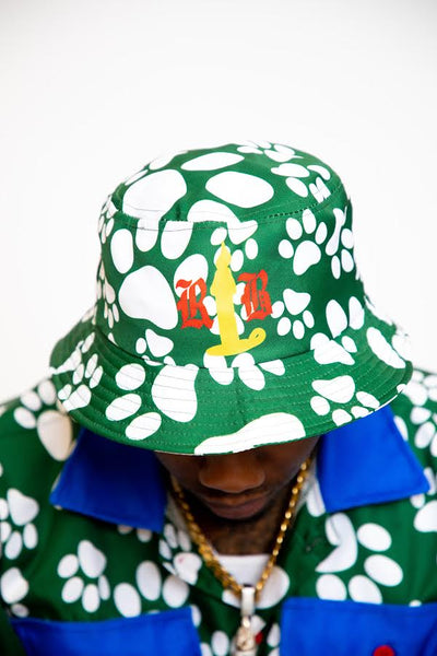 "DawgBoy" Bucket Hat Green